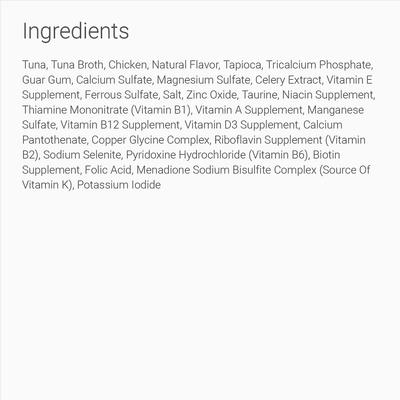 Comida enlatada para gatos Osopure con atún y pollo en salsa, sin cereales, 3 oz, caja de 24