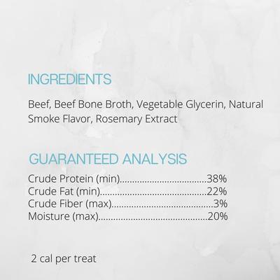 Tiny Loves Beef with Bone Broth Flavored Jerky Dog Treats, 12-oz pouch, 1 count