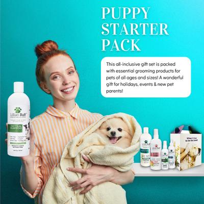 Paquete de inicio para perros y gatos, botellas de 16 onzas líquidas y botellas de 4 onzas líquidas, paquete de 5