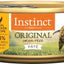 Bundle: Instinct Original Grain-Free Recipe with Real Chicken Freeze-Dried Raw Coated Dry Food + Pate Real Chicken Recipe Wet Canned Cat Food