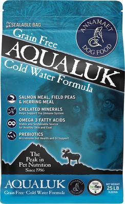 Grain-Free Aqualuk Cold Water Formula Dry Dog Food, 25-lb bag