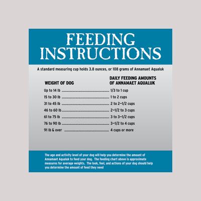 Grain-Free Aqualuk Cold Water Formula Dry Dog Food, 25-lb bag