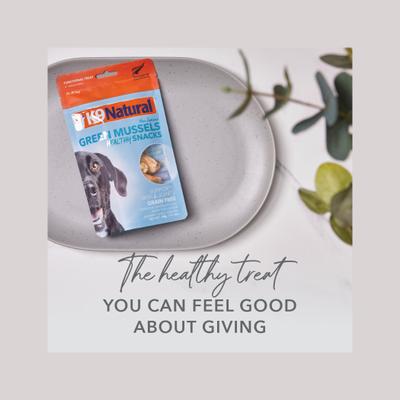 Healthy Snacks Green Mussels Freeze-Dried Dog Treats, 1.76-oz bag