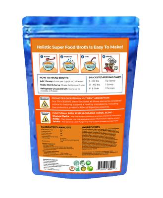 Holistic Super Food Broth Urinary Track Health Support Pork Flavor Concentrate Powder Dog & Cat Supplement, 4.5-oz bag