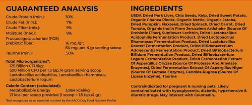 Holistic Super Food Broth Urinary Track Health Support Pork Flavor Concentrate Powder Dog & Cat Supplement, 4.5-oz bag