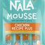 Mousse Plus Tuna & Salmon Recipe Grain-Free Lickable Cat Treats, 0.5-oz tube, case of 4