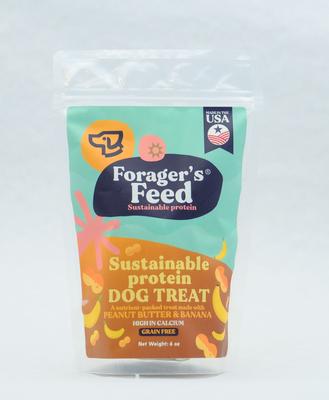 Peanut Butter & Banana Dog Treat, 6-oz bag