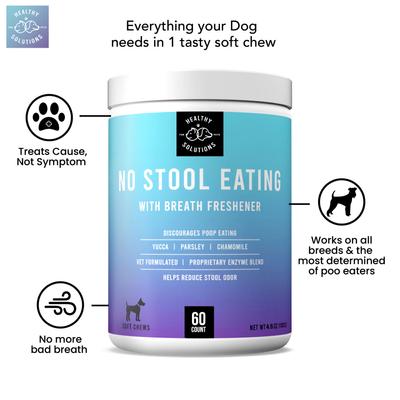 Coprophagia Supplement for Dogs, 60 count