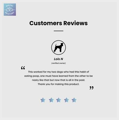 Coprophagia Supplement for Dogs, 60 count