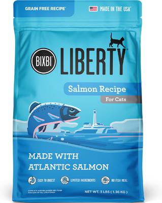 Liberty Salmon Recipe Grain-Free Dry Cat Food, 3-lb bag