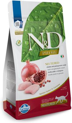 N&D Prime Chicken & Pomegranate Recipe Neutered Dry Cat Food, 3.3-lb bag