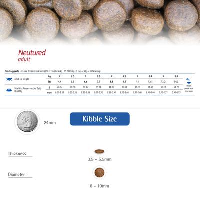 N&D Prime Chicken & Pomegranate Recipe Neutered Dry Cat Food, 3.3-lb bag