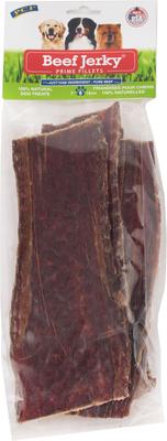 Beef Jerky Dog Treats, 4-oz bag