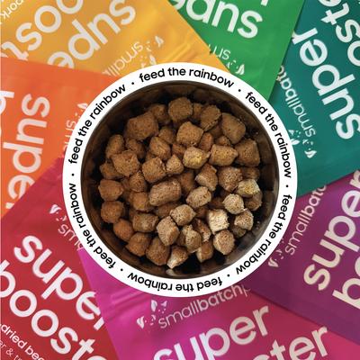 Super Booster Pork Bites Grain-Free Adult Freeze-Dried Dog & Cat Treats, 7-oz bag