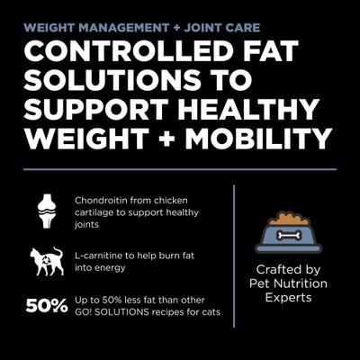 Weight Management + Joint Care Grain-Free Chicken Recipe for Cats, 3-lb bag