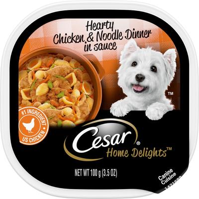 Home Delights Chicken & Noodle Dinner Adult Small Breed Wet Dog Food, 3.5-oz tray, case of 24