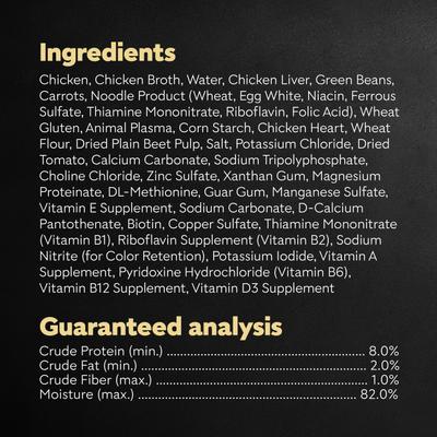 Home Delights Chicken & Noodle Dinner Adult Small Breed Wet Dog Food, 3.5-oz tray, case of 24