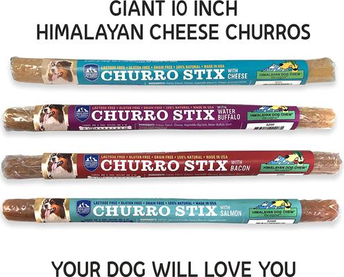 10-in Churro Cheese Dog Treats, 12 count