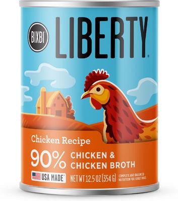 Liberty Limited Ingredient Chicken Recipe Canned Dog Food, 12.5-oz can, case of 12