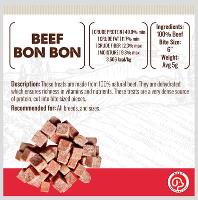 Bon Bon Beef Flavored Dog Chews, 16-oz pouch