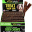 Premium 4" Beef Recipe Crunchy Dog Chews, 36 count