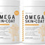 Omega Skin + Coat Dog Supplement, 2 pack, 120 count