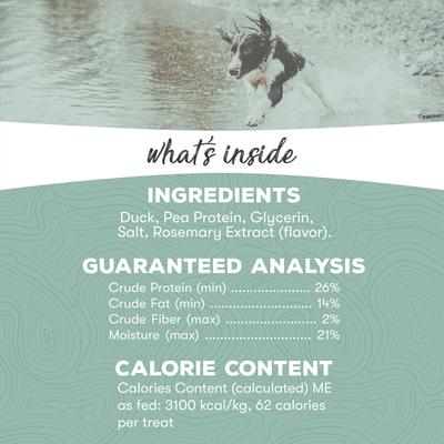 Gourmet Duck Recipe Grain-Free Jerky Dog Treats, 40-oz bag