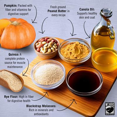 Grain-Free Pumpkin & Quinoa Flavor Dog Treats, 14-oz box