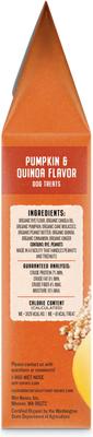 Grain-Free Pumpkin & Quinoa Flavor Dog Treats, 14-oz box