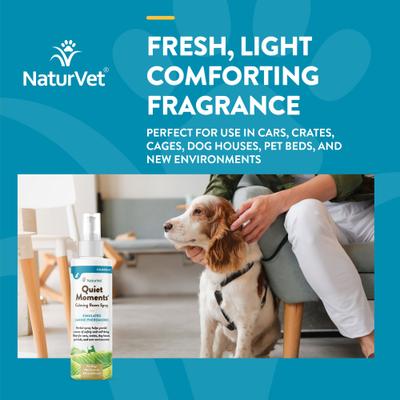 Quiet Moments Simulated Canine Pheromones Calming Spray for Dogs, 8-oz