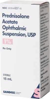 Acetate (Generic) Ophthalmic Suspension 1%, 5-mL