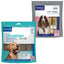 Bundle: Virbac C.E.T. HEXtra for Large Dogs + VeggieDent Fr3sh Dental Chews for Large Dogs