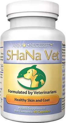 ShaNa Vet Natural Skin & Coat Dog & Cat Supplement, 45 count