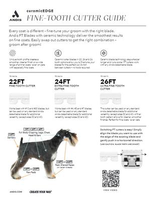 CeramicEdge Pet Tooth Cutter, 22T Fine