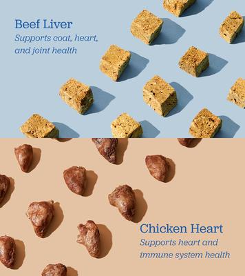 Barkery Beef Liver Grain-Free Adult Freeze-Dried Dog & Cat Treats, 1-lb bag