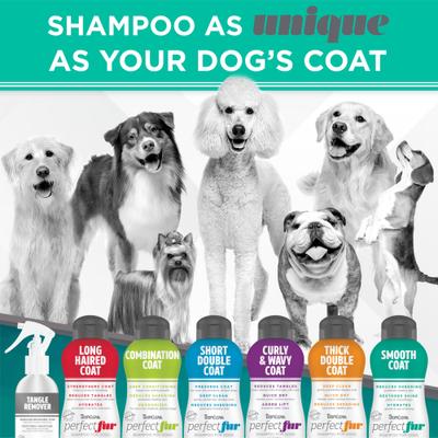 PerfectFur Smooth Coat Shed Reducing Dog Shampoo, 16-fl oz bottle