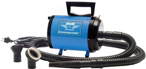 Air Force Commander Two-Speed Pet Dryer, Blue