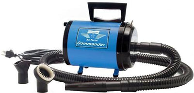 Air Force Commander Two-Speed Pet Dryer, Blue