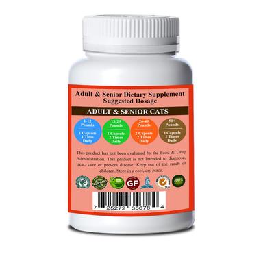 DON'T GO BREAKING MY HEART - Cholesterol, Blood Pressure & Cardiac Support* Cat Supplement, 90 count