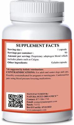 DON'T GO BREAKING MY HEART - Cholesterol, Blood Pressure & Cardiac Support* Cat Supplement, 90 count