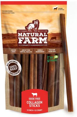 Collagen Sticks Dog Treats, 12-in, 12 count
