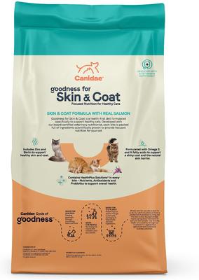 Goodness for Skin & Coat Real Salmon Adult Dry Cat Food, 5-lb bag