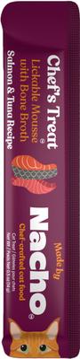 Tuna & Salmon Recipe Grain-Free Lickable Cat Treats, 0.5-oz pouch, case of 12