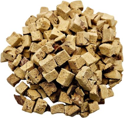 Single Ingredient Bison Liver Freeze-Dried Dog & Cat Treats, 4-oz bag