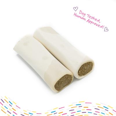 5.5-in Bacon Cheese Stuffed Shin Bone Dog Treat, 2 count