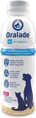 GI Support Microenteral Nutrition & Oral Hydration Chicken Flavor Dog & Cat Supplement, 500-ml bottle