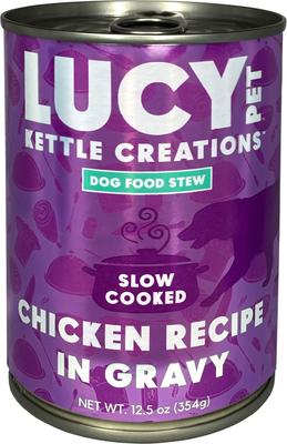 Kettle Creations Chicken & Salmon Recipe in Gravy Wet Dog Food, 12.5-oz can, case of 12