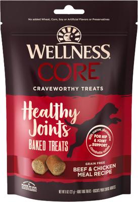 CORE Healthy Joints Beef & Chicken Grain-Free Dog Treats, 8-oz bag