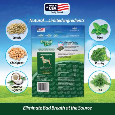 Fresh Smileezz Mini Grain-Free Dental Dog Treats, 160 count