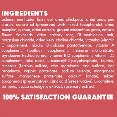 Salmon, Pumpkin & Quinoa Small Bites Dog Food, 4.5-lbs bag